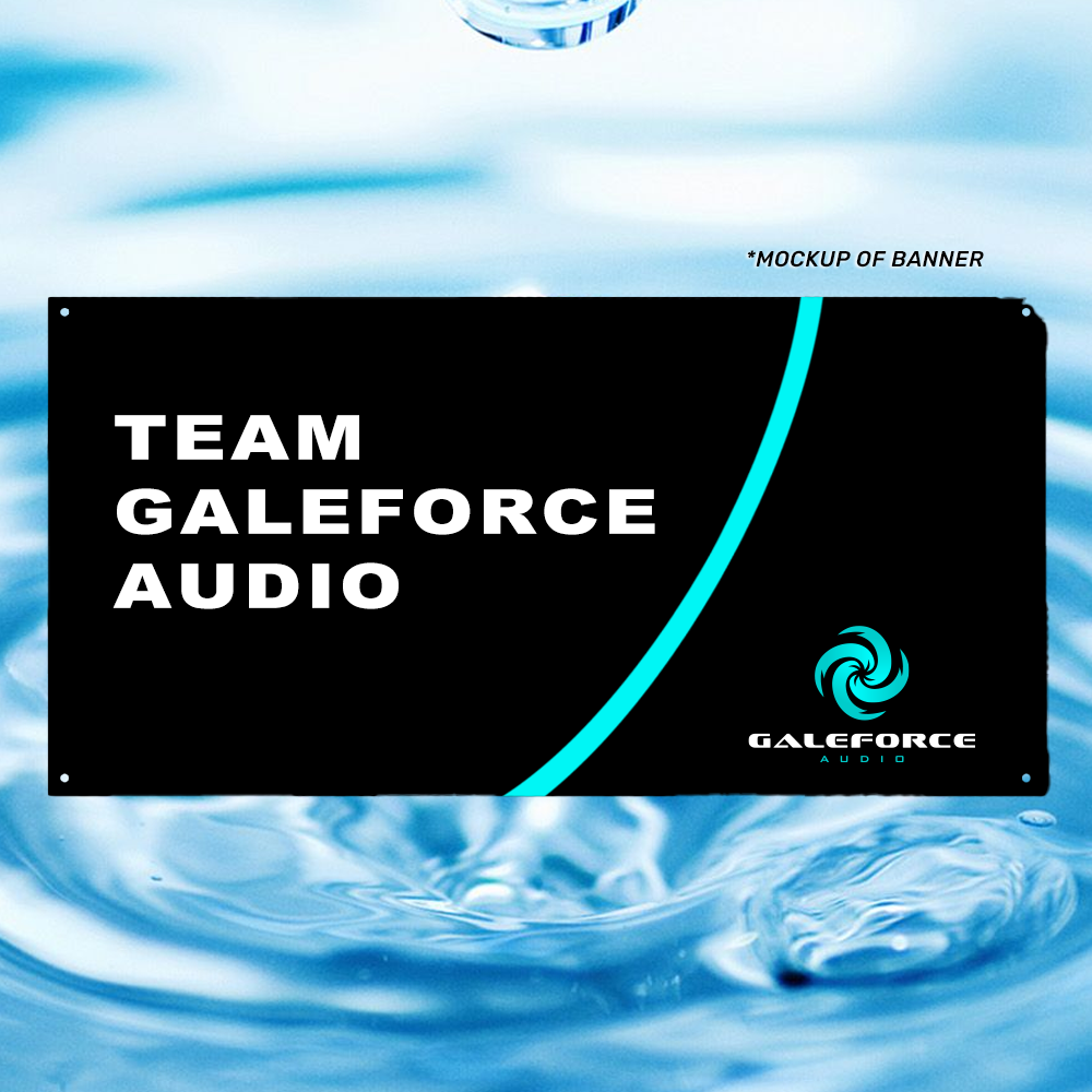 Team Galeforce Audio Banner